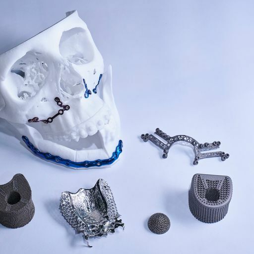 Lighter 3D printed implants